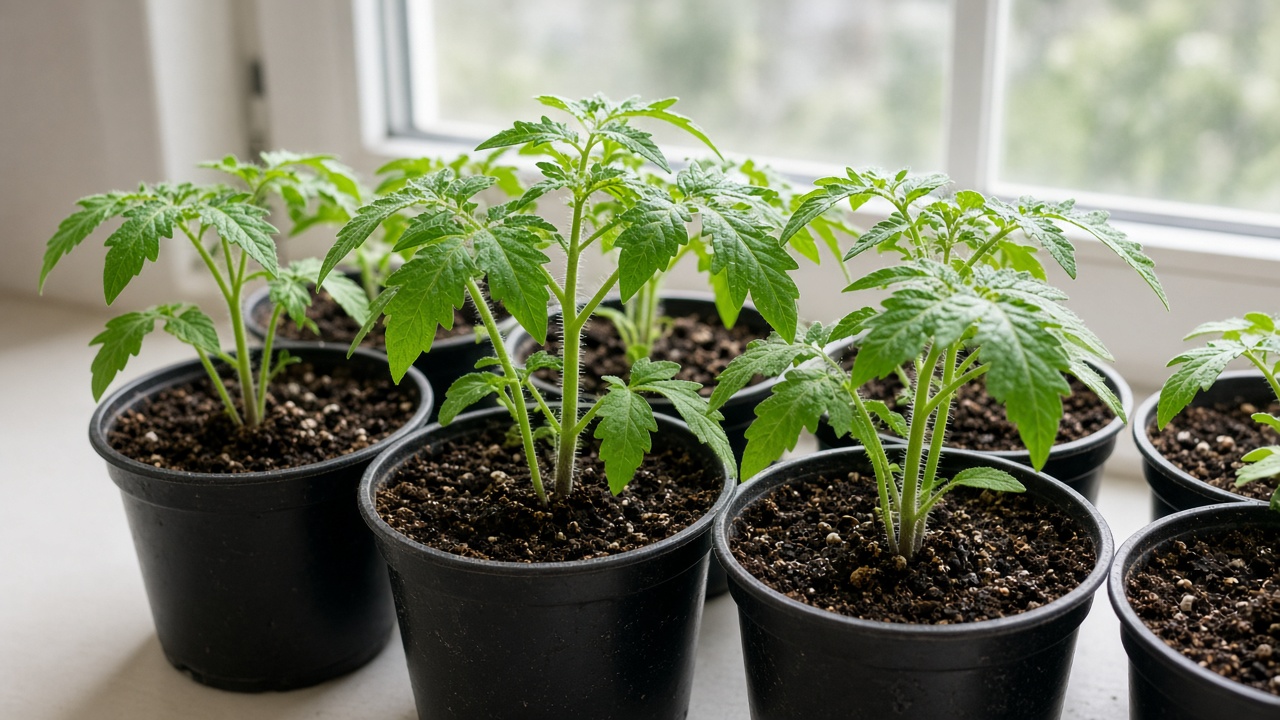 Когда сеять помидоры на рассаду, чтобы они не переросли